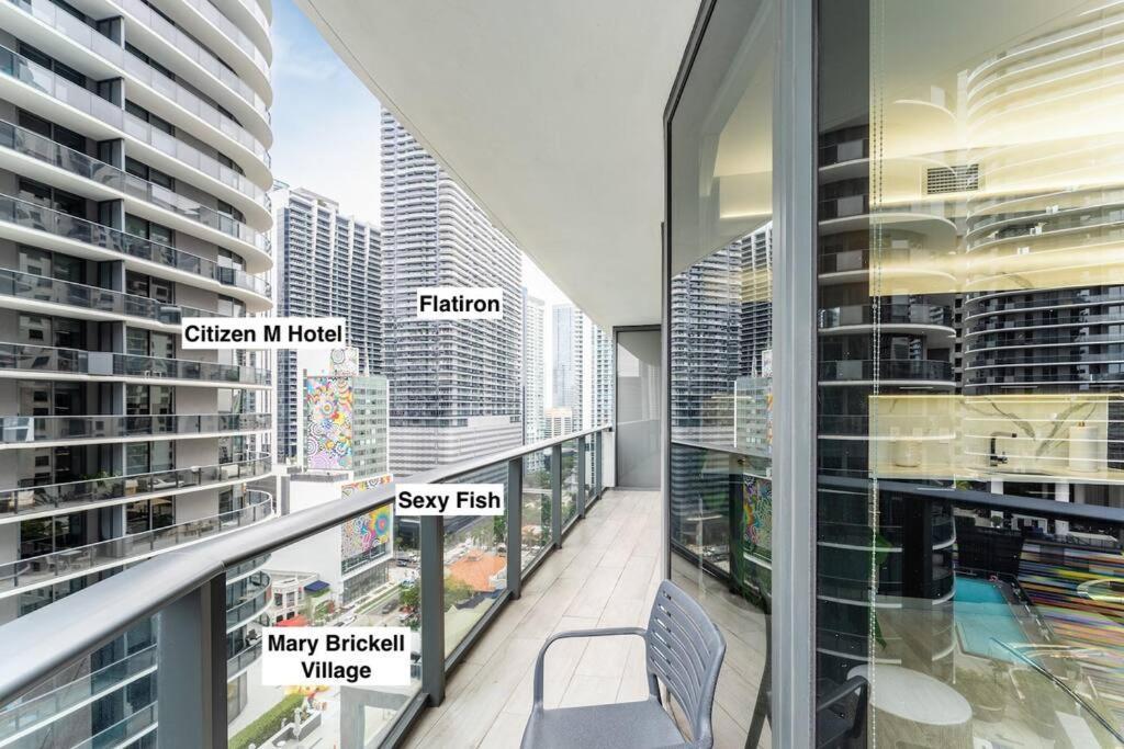 Luxurious Condo In Heart Of Brickell Miami Exterior photo